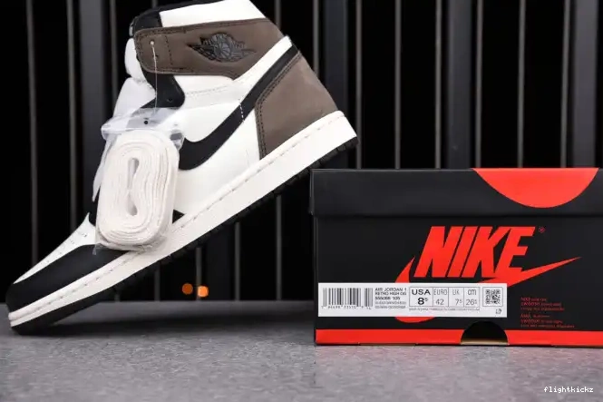 RETRO 555088-105 AIR DARK 1 JORDAN HIGH MOCHA 0515